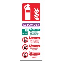 L2 Powder Extinguisher Identification