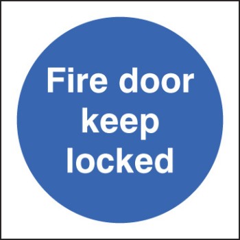 Fire Door Keep Locked