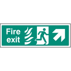 HTM Fire Exit - Arrow Up Right 