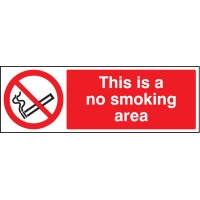 No Smoking Area