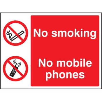 No Smoking- No Mobile Phones