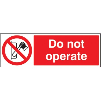 Do Not Operate