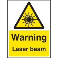 Warning - Laser Beam