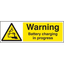 Warning - Battery Charging in Progress