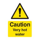 Caution - Very Hot Water