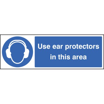 Use Ear Protectors in this Area