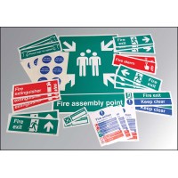 Fire Safety Signs Kit