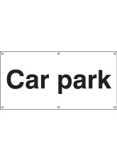 Car Park - Banner with Eyelets