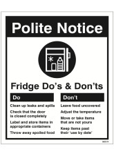 Refrigerator - Do's & Don'ts