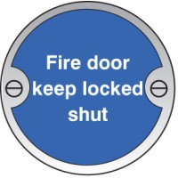 Fire Door Keep Locked Shut