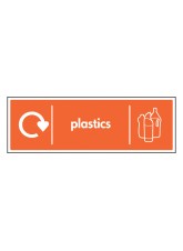 WRAP Recycling Sign - Plastics