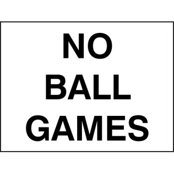 No Ball Games