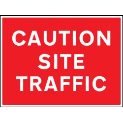 Caution - Site Traffic