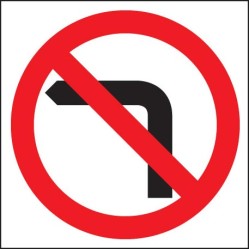 No Left Turn