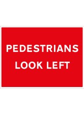 Pedestrians Look Left