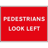 Pedestrians Look Left