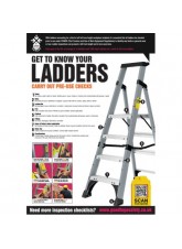 Ladder Inspection Checklist Poster (A2)